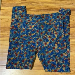 LulaRoe floral leggings